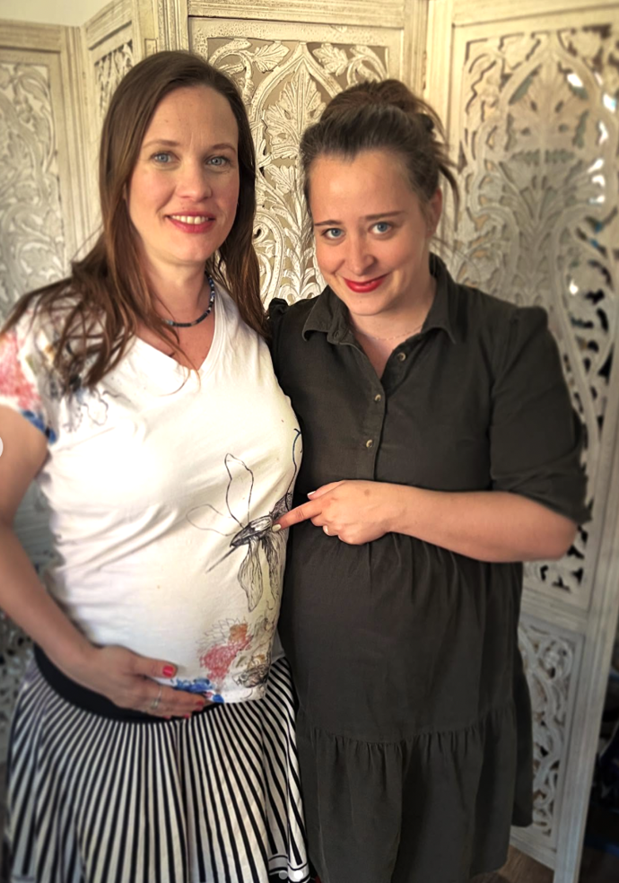 Herečky Kristýna Leichtová a Anna Stropnická obě čekají miminka.