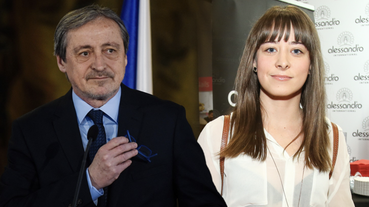 Martin Stropnický a Anna Stropnická. 