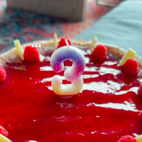 Rozárka slaví třetí narozeniny.