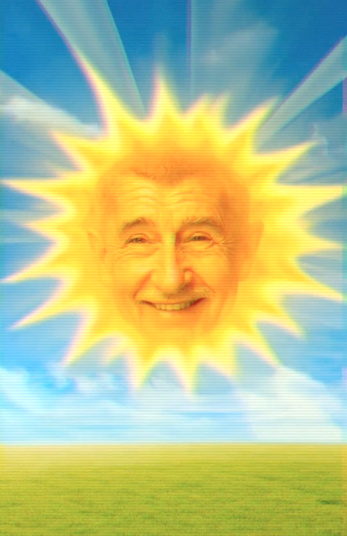 Andrej Babiš je ve videu, které sdílel Petr Fiala na síti X, vyobrazený jako slunce z dětského pořadu Teletubbies.