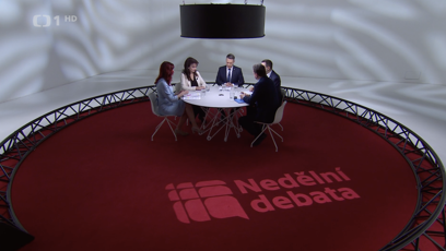 FOTO: Radek Vondráček se pohádal s moderátorem Martinem Řezníčkem.