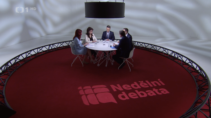 Radek Vondráček se pohádal s moderátorem Martinem Řezníčkem.