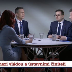 Radek Vondráček se pohádal s moderátorem Martinem Řezníčkem.