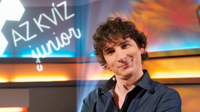 FOTO: Moderátor Jan Adámek v pořadu AZ-kvíz Junior.