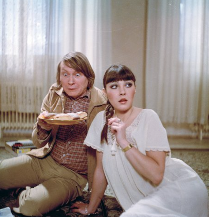 Dagmar Patrasová a Josef Dvořák v Návštěvnících. 