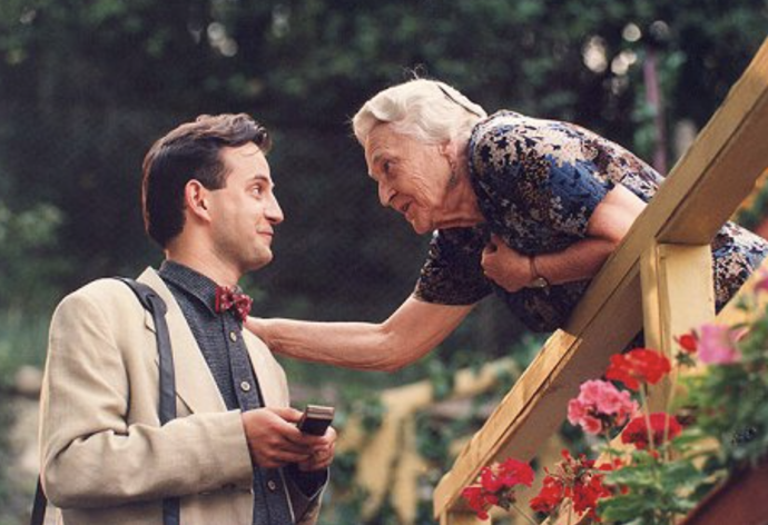 Jakub Špalek se Zitou Kabátovou.