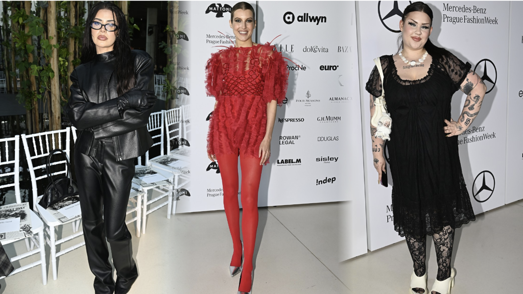 Alagia v kůži a proměněná Sugar Denny. Soutěž Mattoni Young Fashion Stars přilákala řadu hvězd