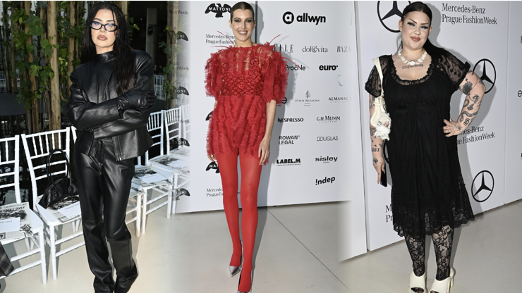 Alagia v kůži a proměněná Sugar Denny. Soutěž Mattoni Young Fashion Stars přilákala řadu hvězd