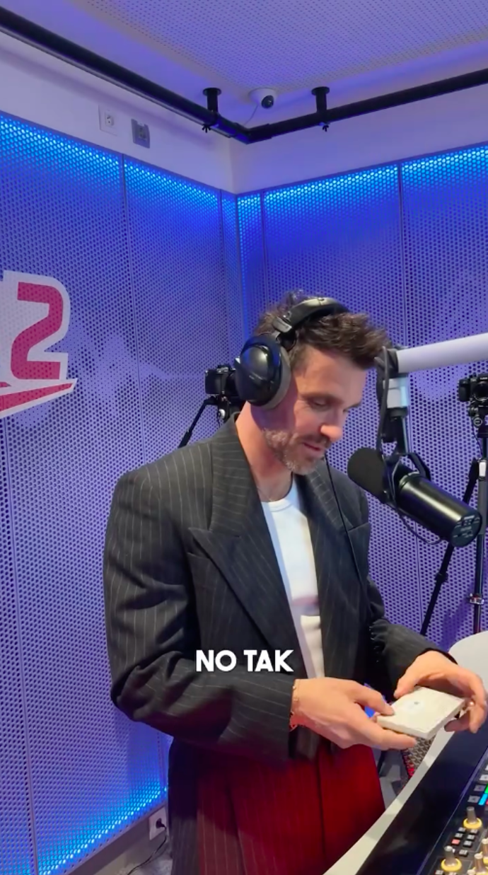 Leoš byl viditelně dojatý.