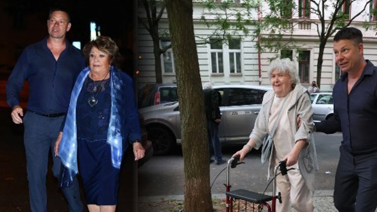 Na oslavu Jiřiny Bohdalové dorazila i sestra Jaruška. 