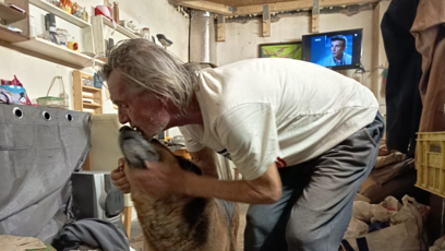 FOTO: Otec Radka Filipiho má pejska.