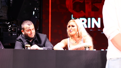 FOTO: Leo Beránek na tiskovce Clashe.