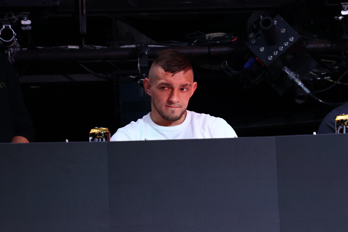 Tadeáš Růžička na tiskovce Clashe 16.