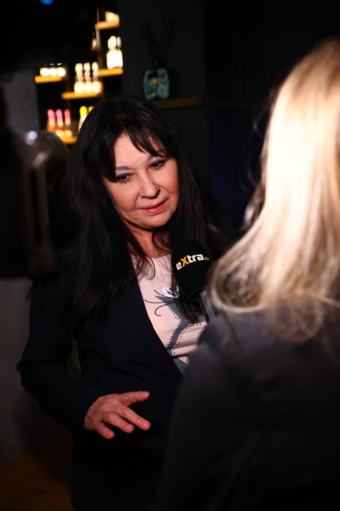 Dagmar Patrasová při rozhovoru pro eXtra.cz.