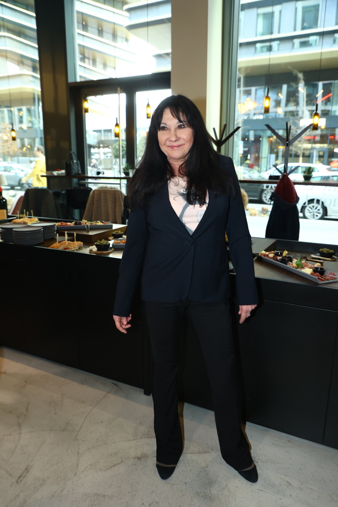 Dagmar Patrasová byla v dobré náladě.