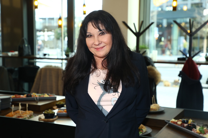 Herečka Dagmar Patrasová.