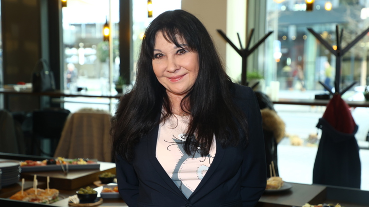 Herečka Dagmar Patrasová.