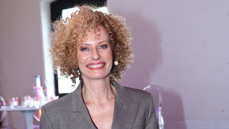 Kristina Kloubková vypadala skvěle a rozdávala úsměvy.