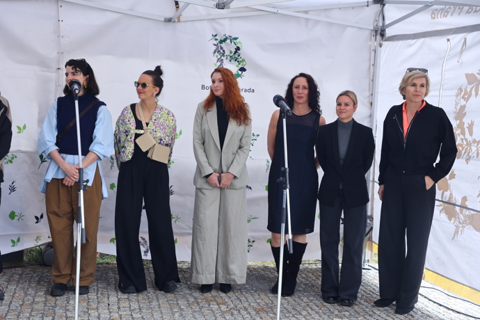 Ambasadorky nové výstavy v Botanické zahradě.