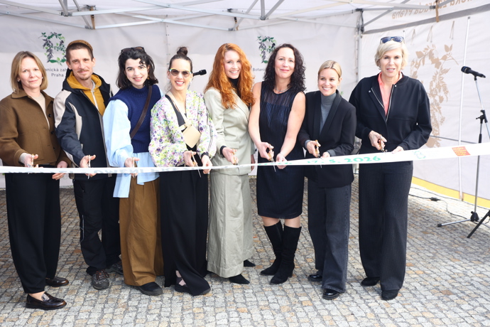 Zahájení výstavy Motýli v Botanické zahradě.