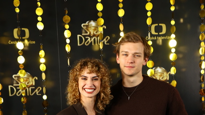 FOTO: Tanečnice Natálie Otáhalová a herec, zpěvák Tomas Sean Pšenička.