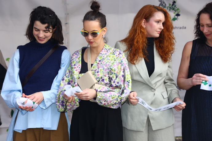 Antonie Formanová, Michaela Tomešová a Denisa Nesvačilová.