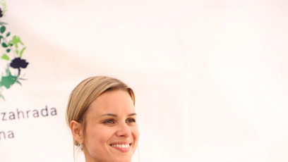 FOTO: Patricie Solaříková je jednou z ambasadorek výstavy živých tropických motýlů nazvané Motýli: Umění přežít.