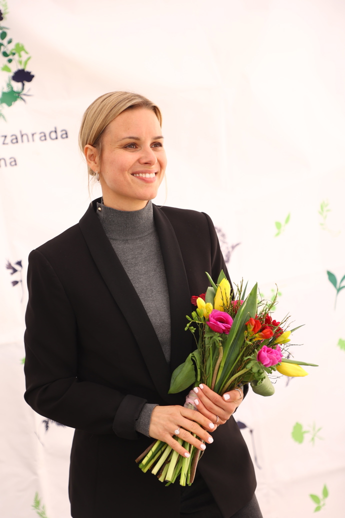 Patricie Solaříková je jednou z ambasadorek výstavy živých tropických motýlů nazvané Motýli: Umění přežít.