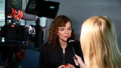 FOTO: Marta Jandová při rozhovoru pro eXtra.cz.