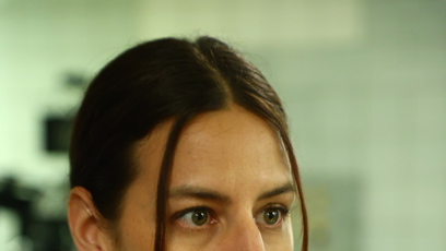 FOTO: Herečka Saída Bahida zapózovala během pauzy našim fotografům.