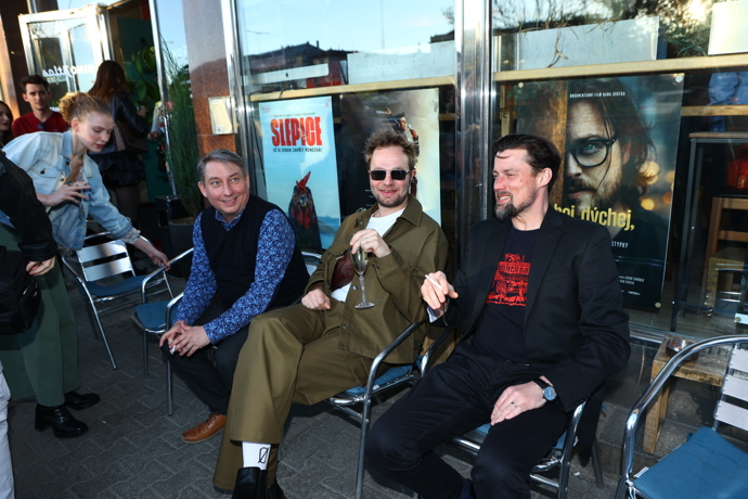 Premiéru si zjevně užíval.