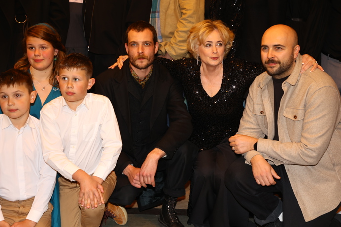 Jana Nagyová při společném focení.