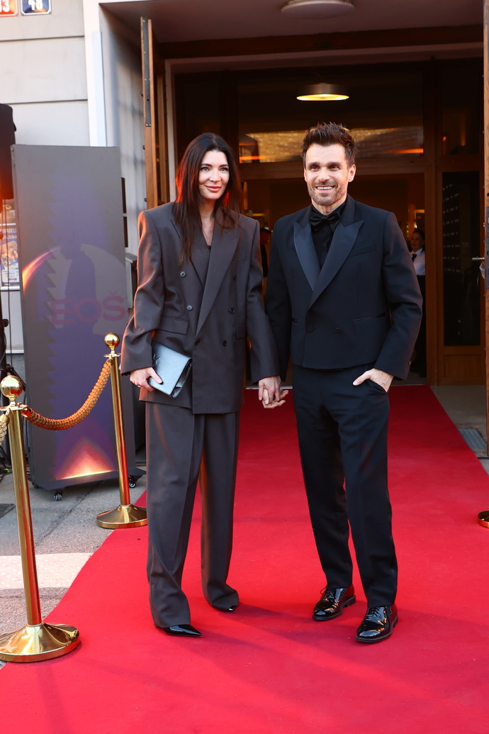 Leoš Mareš se svou drahou polovičkou. 