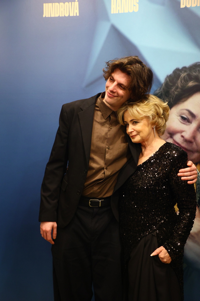 Jana Nagyová a Adam Kubala, hlavní hvězdy snímku Šampión.