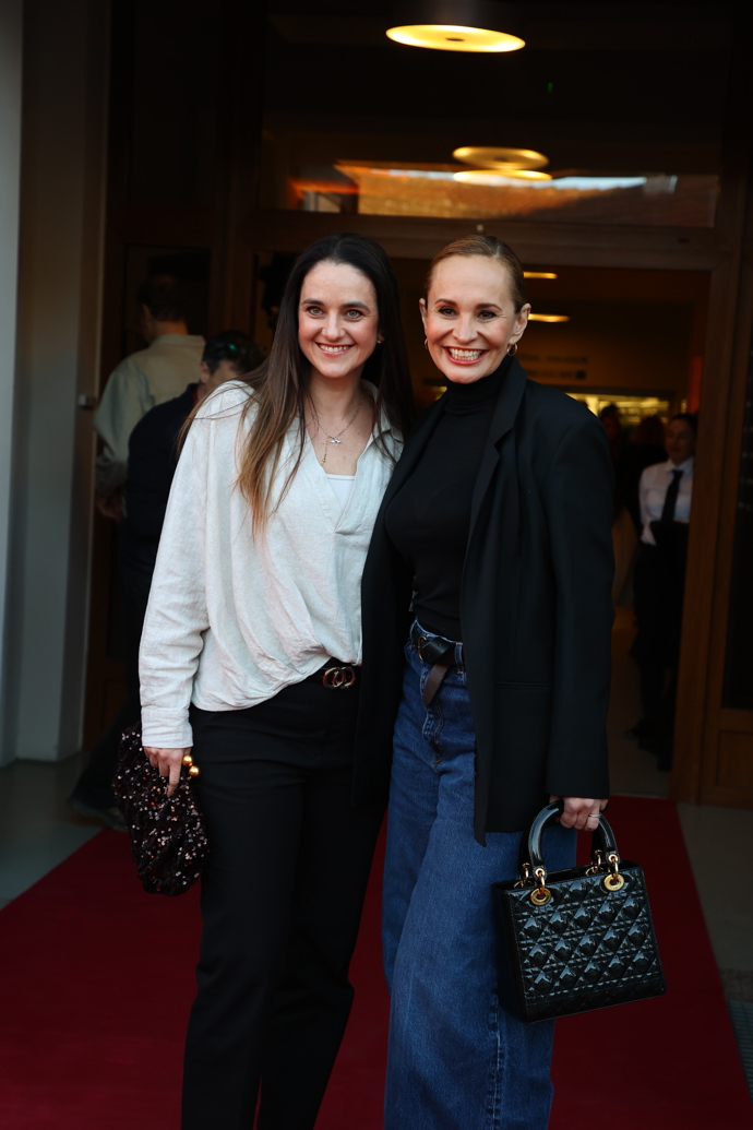 Zpěvačka Monika Absolonová přišla podpořit Leoše Mareše.