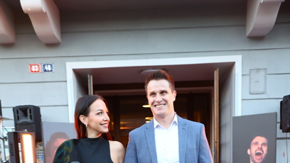 FOTO: Dorazila i Agáta Hanychová s manželem Mirkem Dopitou.