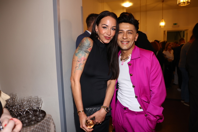 Agáta Hanychová s Janem Bendigem. 