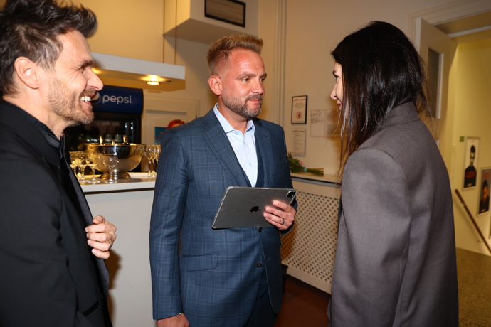 Večer moderoval Libor Bouček. 