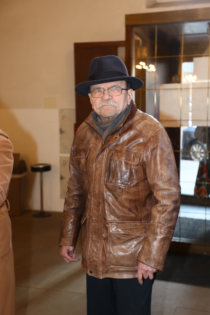 Hudební poctu Ivetě Bartošové si nenechal ujít Jaroslav Uhlíř.