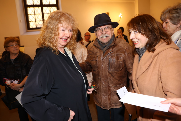 Jaroslav Uhlíř s manželkou se skvěle bavili.