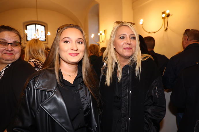 Mirjam Müller Landa dorazila na koncert.