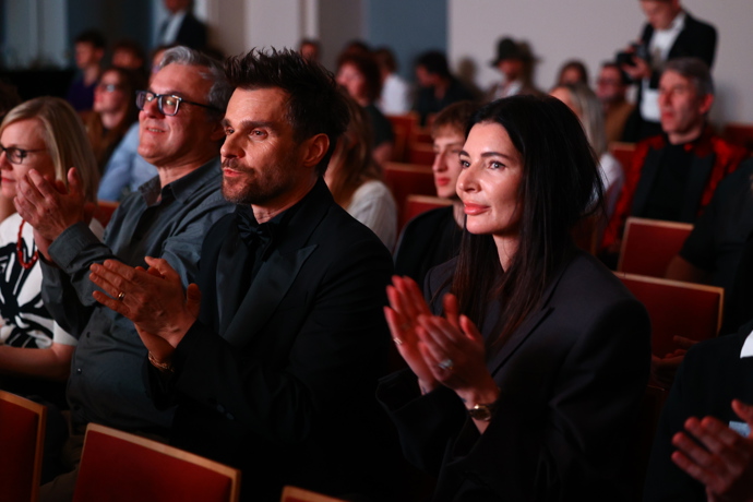 Leoš Mareš na premiéře dokumentu v Berouně neskrýval dojetí ze vzpomínek na Patrika Hezuckého.