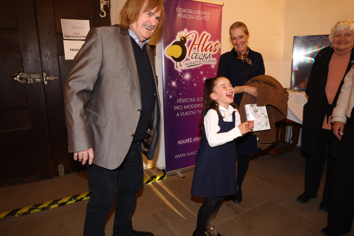 Vnučka Karla Vágnera je veselá kopa.