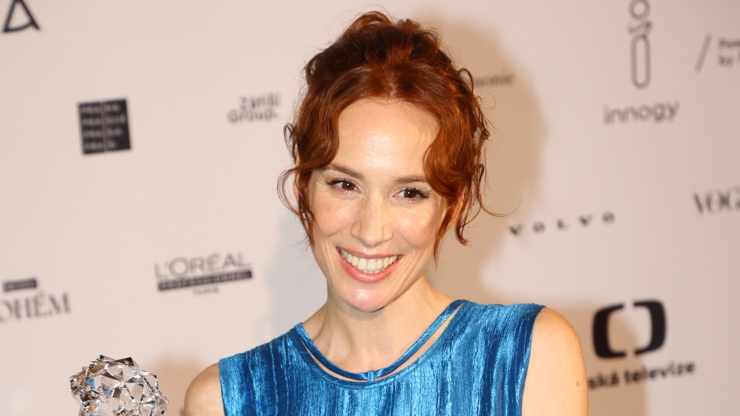 Táňa Pauhofová si odnáší Českého lva.