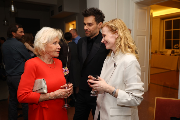 Zapovídala se také s herečkou Aňou Geislerovou. 