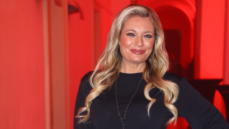 Lucie Borhyová vypadala skvěle.