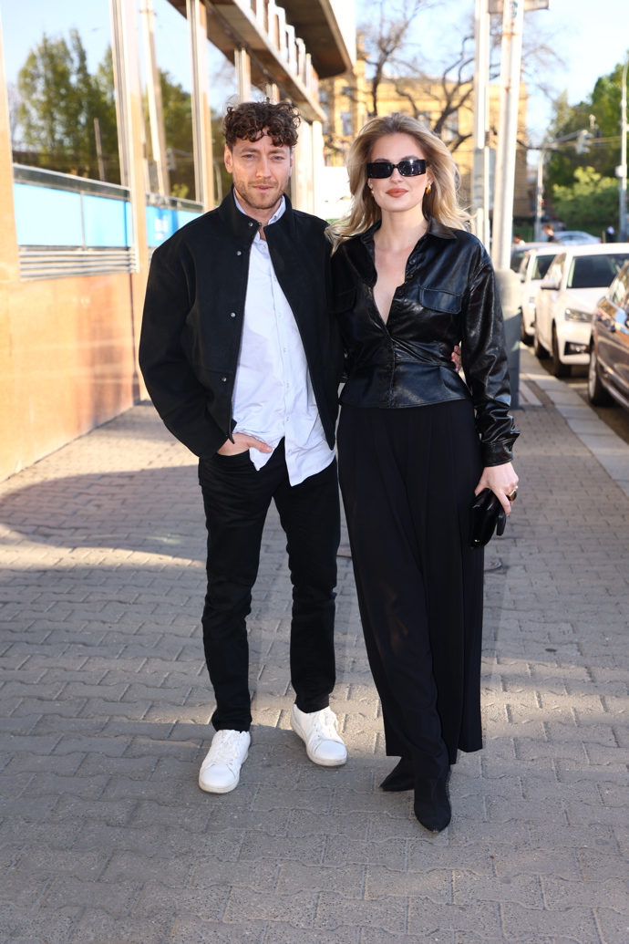 Do kina přišel také Bachelor Martin Dubovický s partnerkou Pavlou Vaníčkovou. 