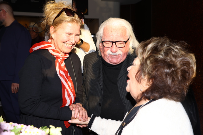 Popřát Jiřině přišlo mnoho známých. 