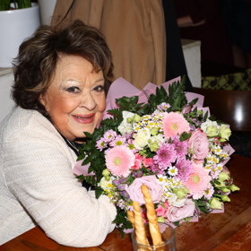 Herečka Jiřina Bohdalová.