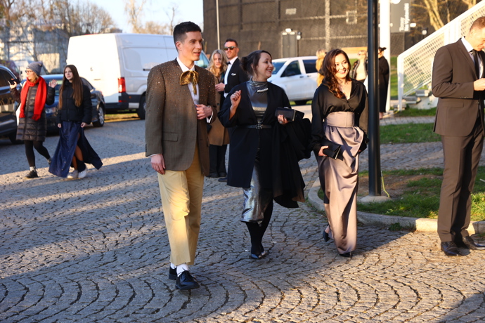 Herec Daniel Krejčík dorazil na ceny Anděl.